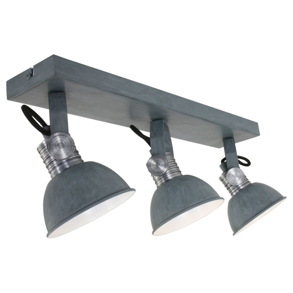 Steinhauer Brooklyn Deckenleuchte Grau, 1-flammig main product photo