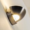 Dominical Wandleuchte LED Nickel-Matt, 2-flammig