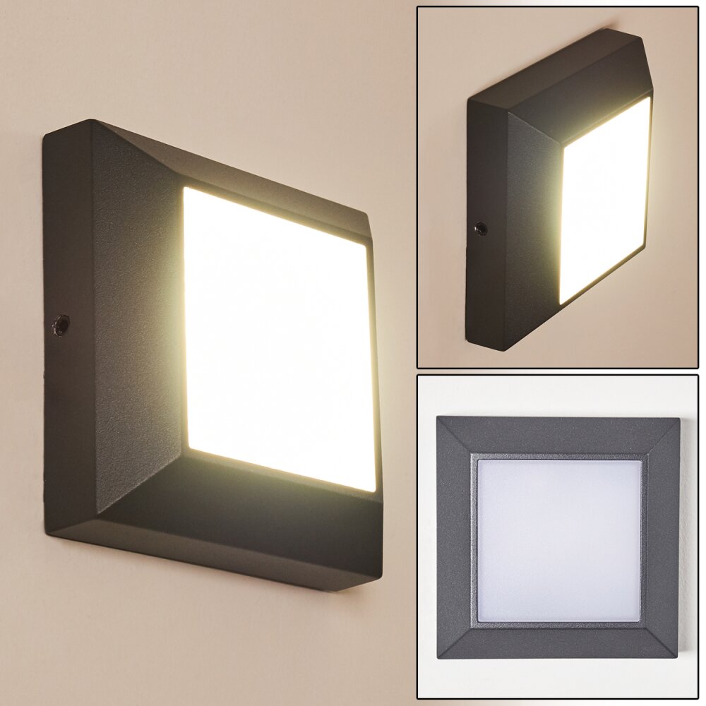 Alkmaar Außenwandleuchte LED Anthrazit, 1-flammig main product photo