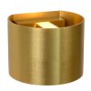 Lucide XIO Wandstrahler Gold, 1-flammig