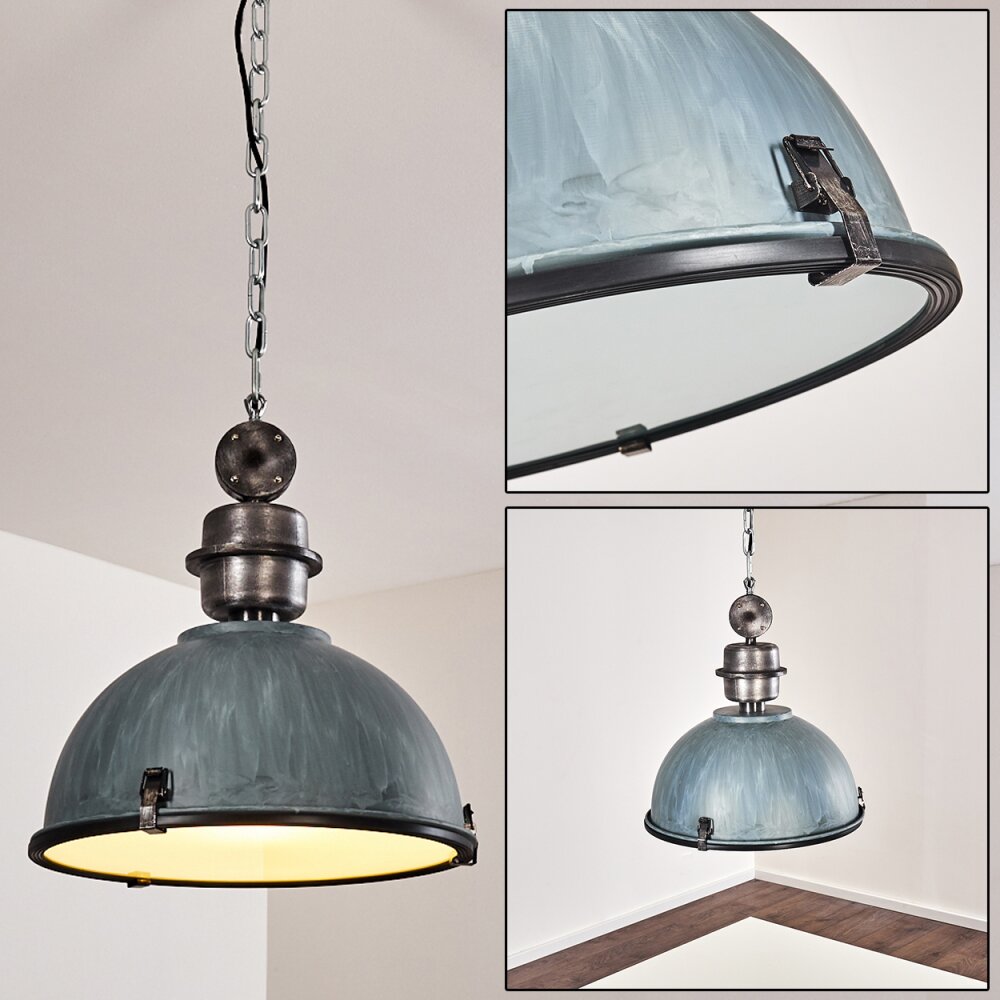 Ilvy Hängeleuchte Grau, Silber, 1-flammig main product photo