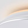 Brilliant Edna Deckenleuchte LED Chrom, 1-flammig, Fernbedienung, Farbwechsler Brilliant Edna Deckenleuchte LED Chrom, 1-flammig, Fernbedienung, Farbwechsler