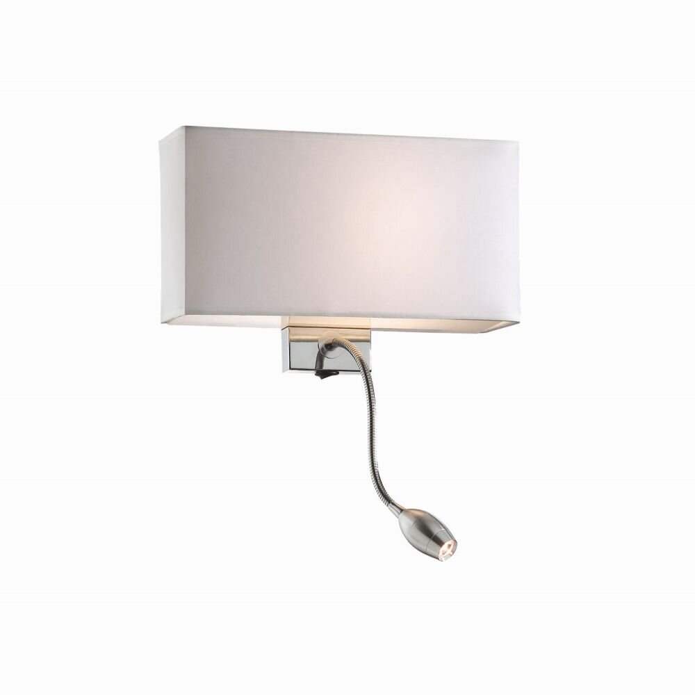 Ideal Lux HOTEL Wandleuchte LED Chrom, 1-flammig main product photo