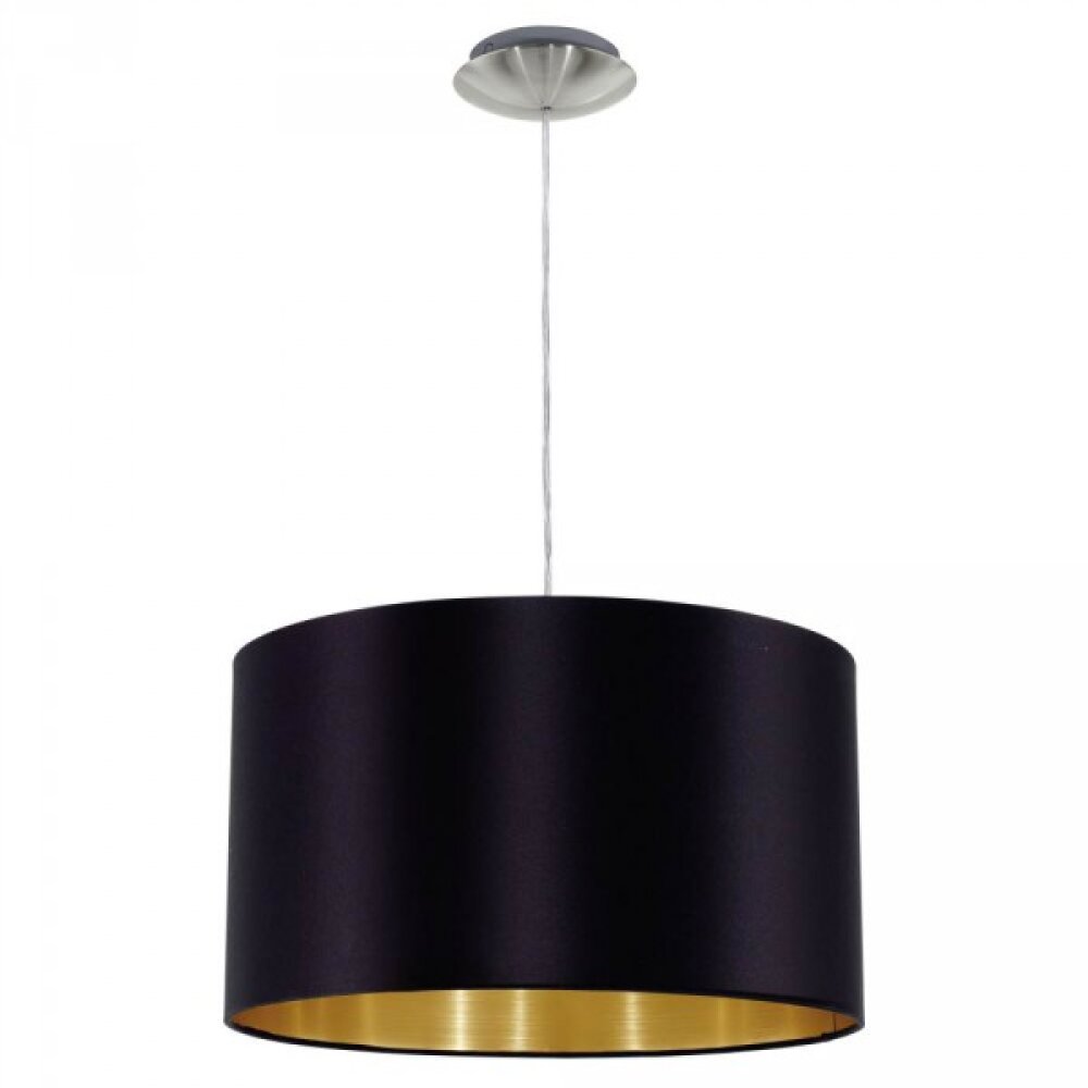 Eglo MASERLO Hängeleuchte Nickel-Matt, 1-flammig main product photo