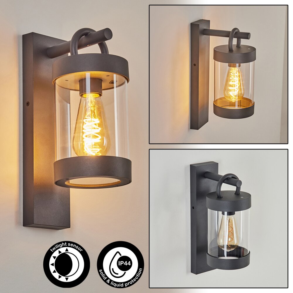 Fulham Außenwandleuchte Anthrazit, 1-flammig main product photo
