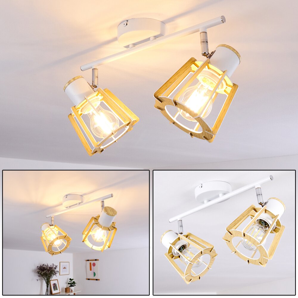 Rieti Deckenleuchte Weiß, 2-flammig main product photo