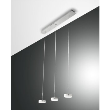 Fabas Luce Dunk Pendelleuchte LED Aluminium, 3-flammig