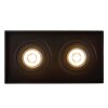 Lucide TUBE Downlight Schwarz, 2-flammig