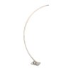 Globo SAHARA Stehleuchte LED Nickel-Matt, 1-flammig