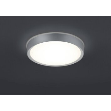 Trio Leuchten CLARIMO Deckenleuchte LED Titan, 1-flammig