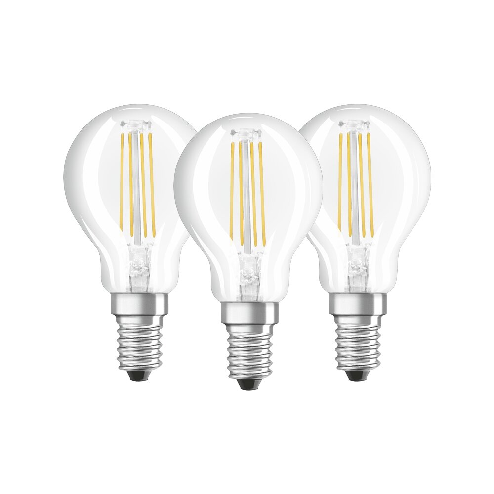 Osram LED 3er Set E14 4 Watt 4000 Kelvin 470 Lumen main product photo