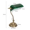 Steinhauer Mexlite Bankerlampe Bronze, 1-flammig Steinhauer Mexlite Bankerlampe Bronze, 1-flammig
