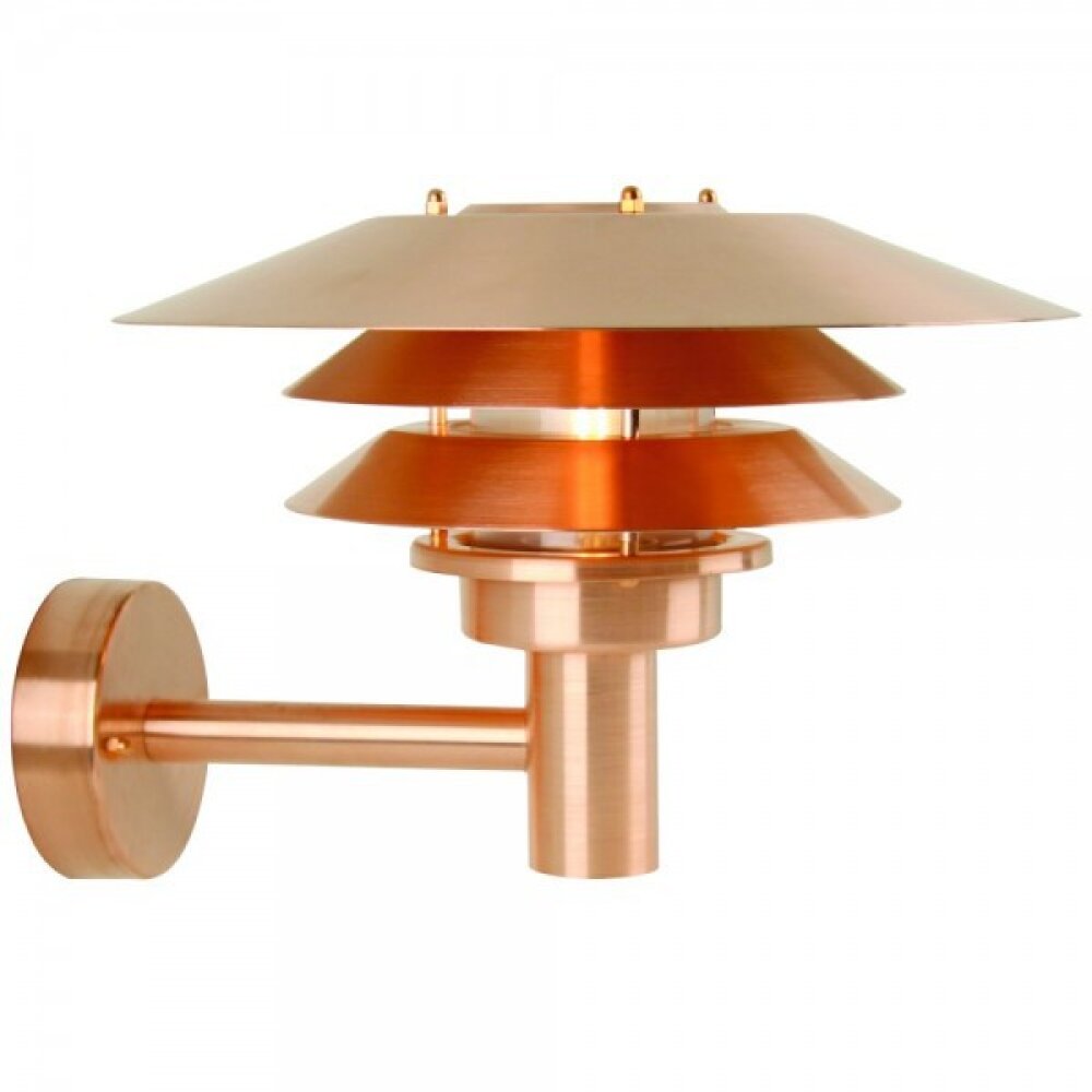 Nordlux VENØ Außenwandleuchte Kupferfarben, 1-flammig main product photo