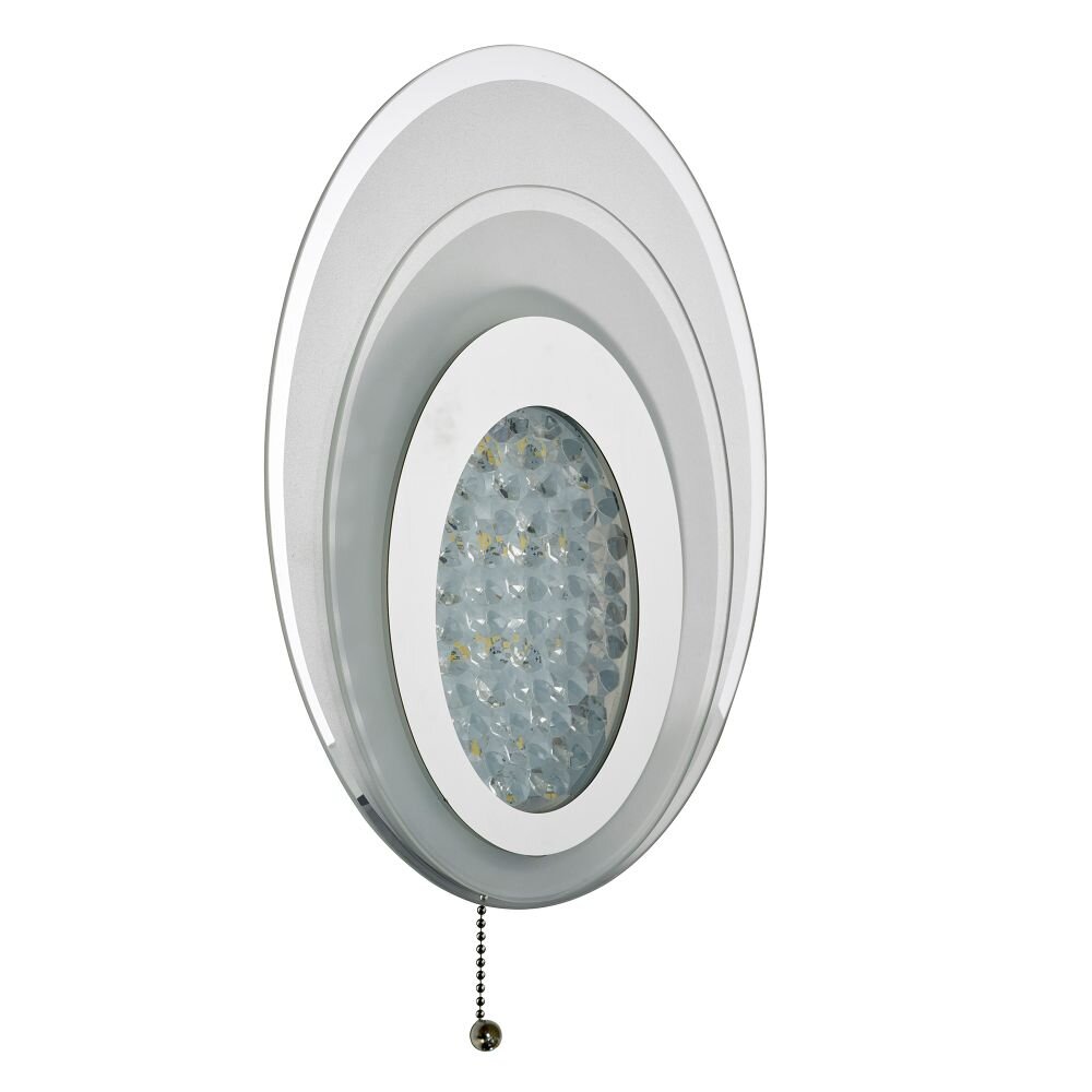 Searchlight WALL Wandleuchte LED Chrom, Weiß, 1-flammig main product photo