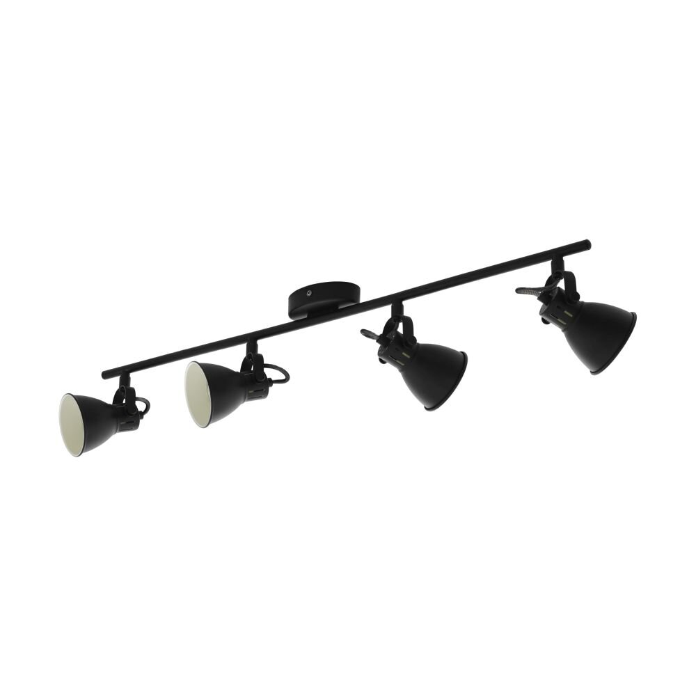 EGLO SERAS Deckenspot LED Schwarz, 4-flammig main product photo