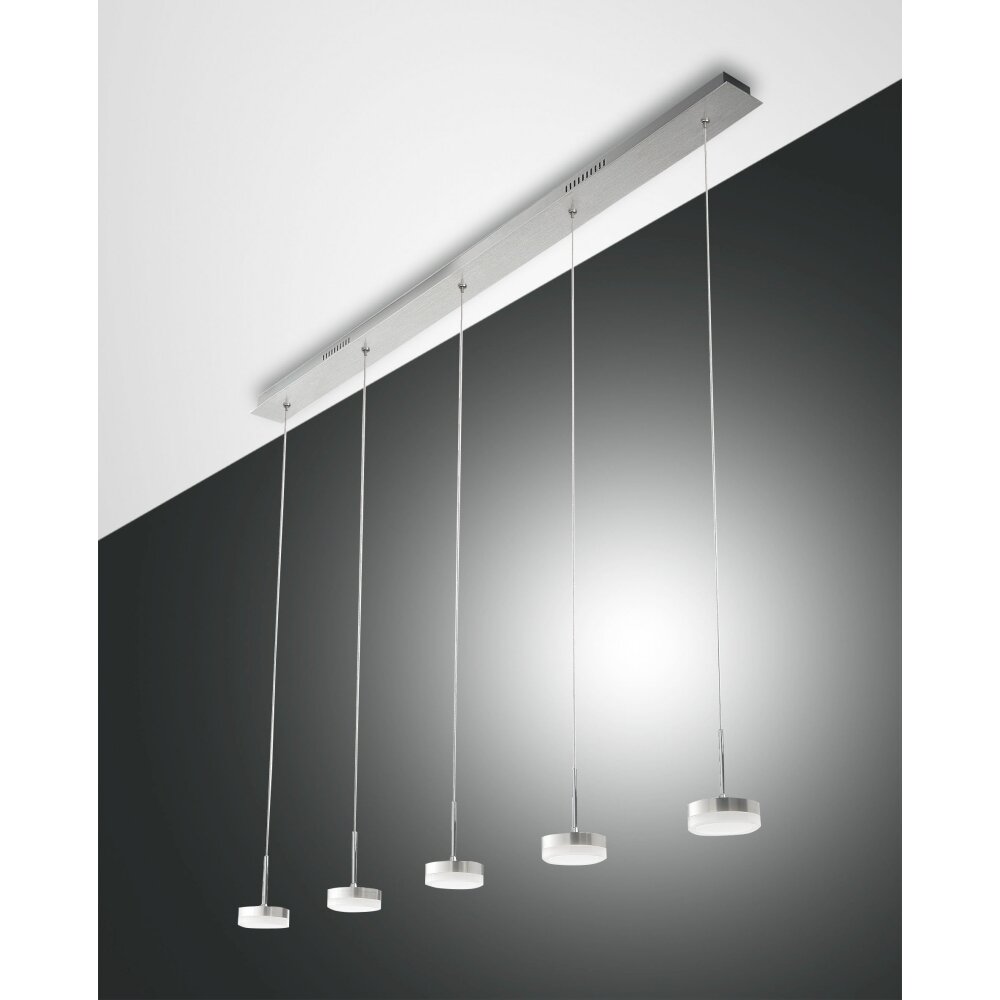 Fabas Luce Dunk Pendelleuchte LED Aluminium, 5-flammig main product photo