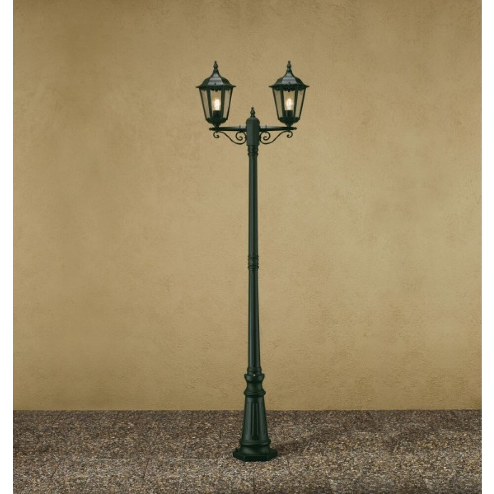 Konstsmide Firenze Wegeleuchte Grün, 2-flammig main product photo