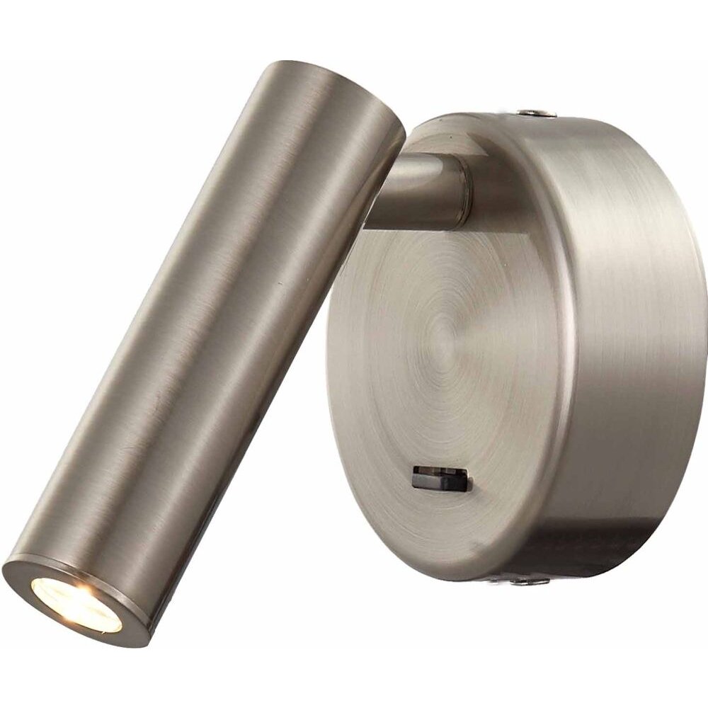 Mantra PREA Wandleuchte LED Nickel glänzend, Nickel-Matt, 1-flammig main product photo