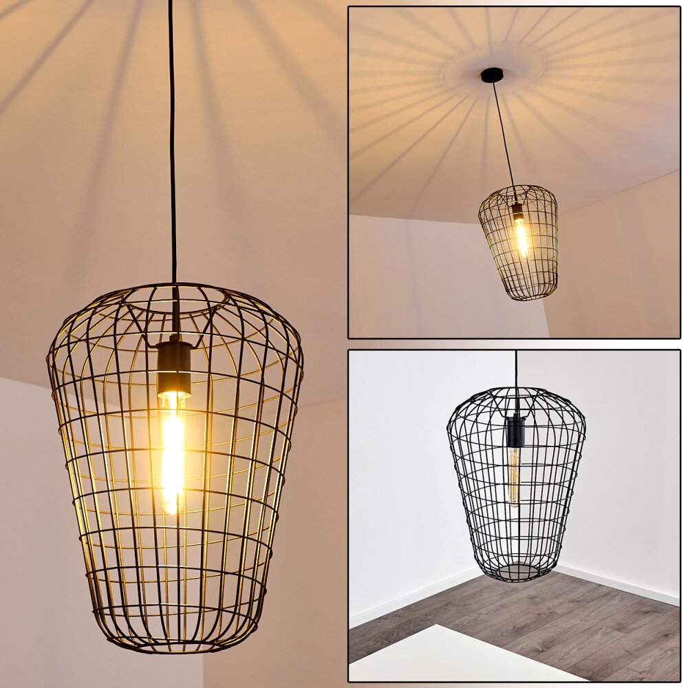 Flambeau Hängeleuchte Schwarz, 1-flammig main product photo