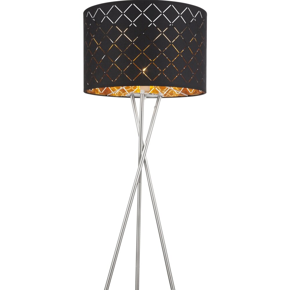 Globo KIDAL Stehleuchte Nickel-Matt, 1-flammig main product photo