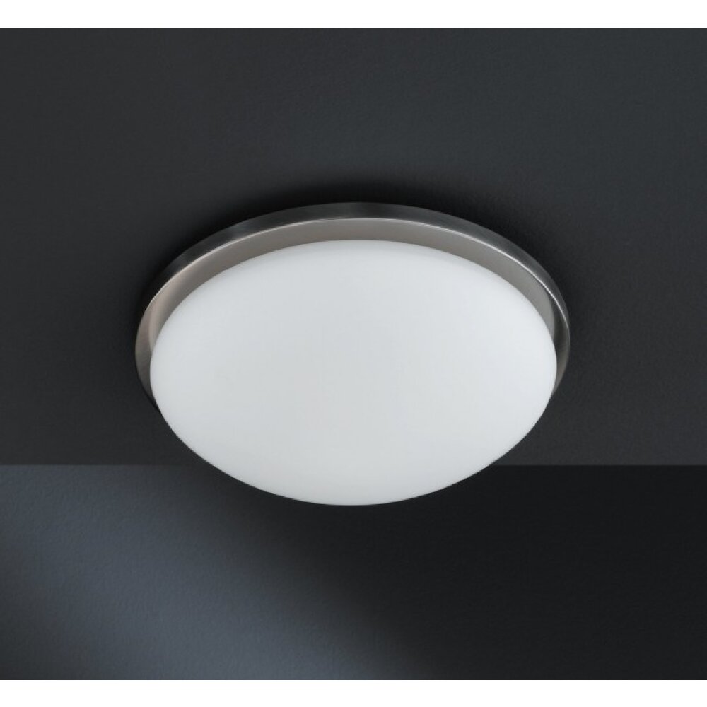 Honsel Combi Deckenleuchte Nickel-Matt, 1-flammig main product photo