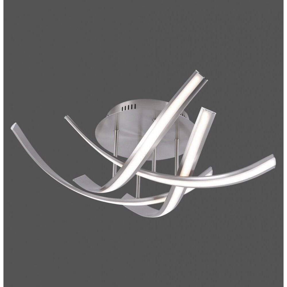 Paul Neuhaus LINDA Deckenleuchte LED Edelstahl, 4-flammig main product photo