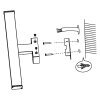 Eglo PANDELLA 1 Wandleuchte LED Chrom, 1-flammig
