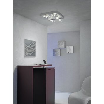 Escale SPOT IT Deckenleuchte LED Aluminium, 4-flammig