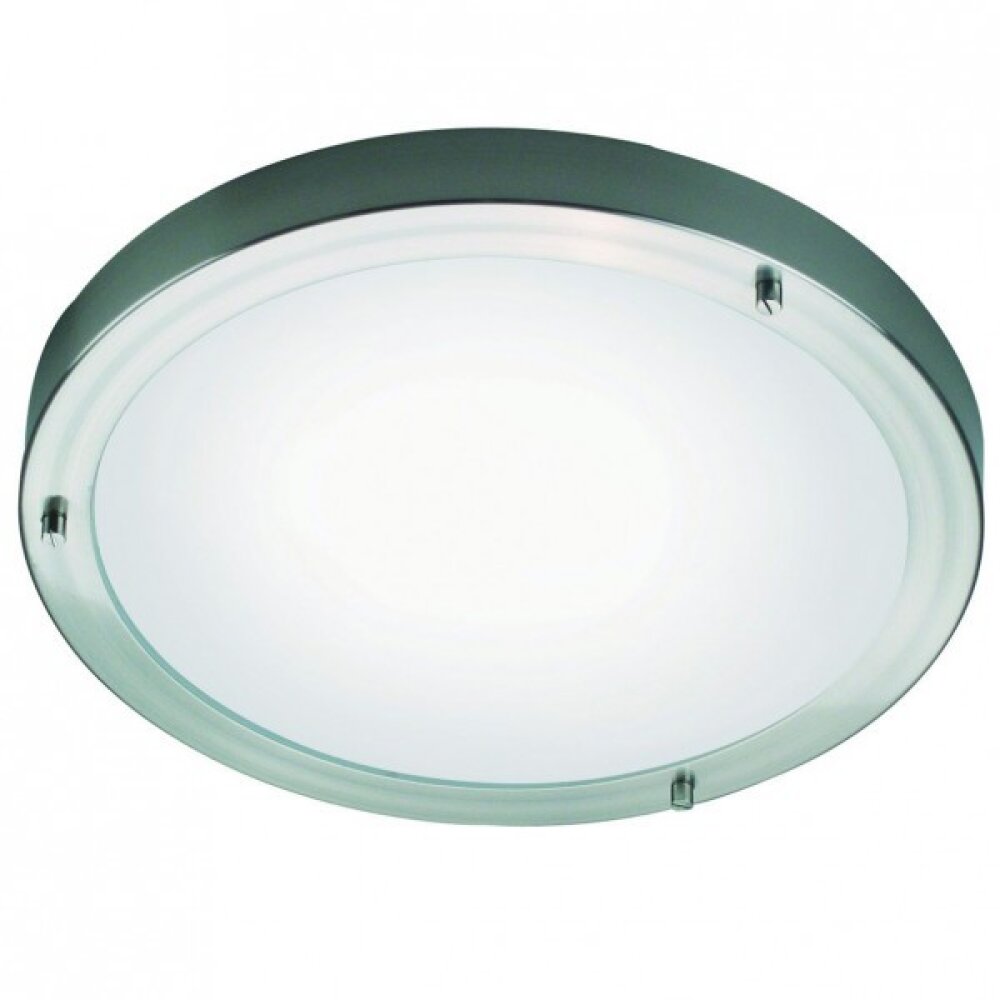 Nordlux ANCONA Deckenleuchte Edelstahl, 2-flammig main product photo