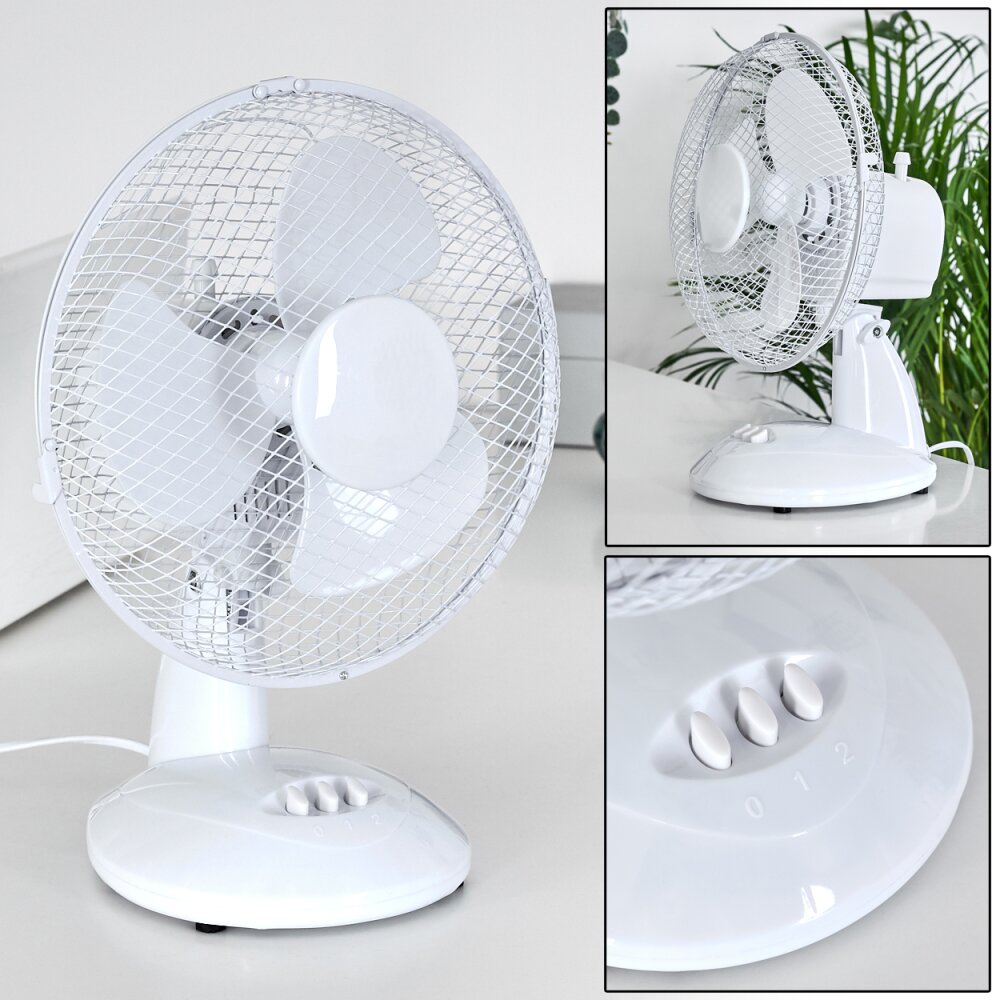 Sopot Ventilator Chrom, Weiß main product photo