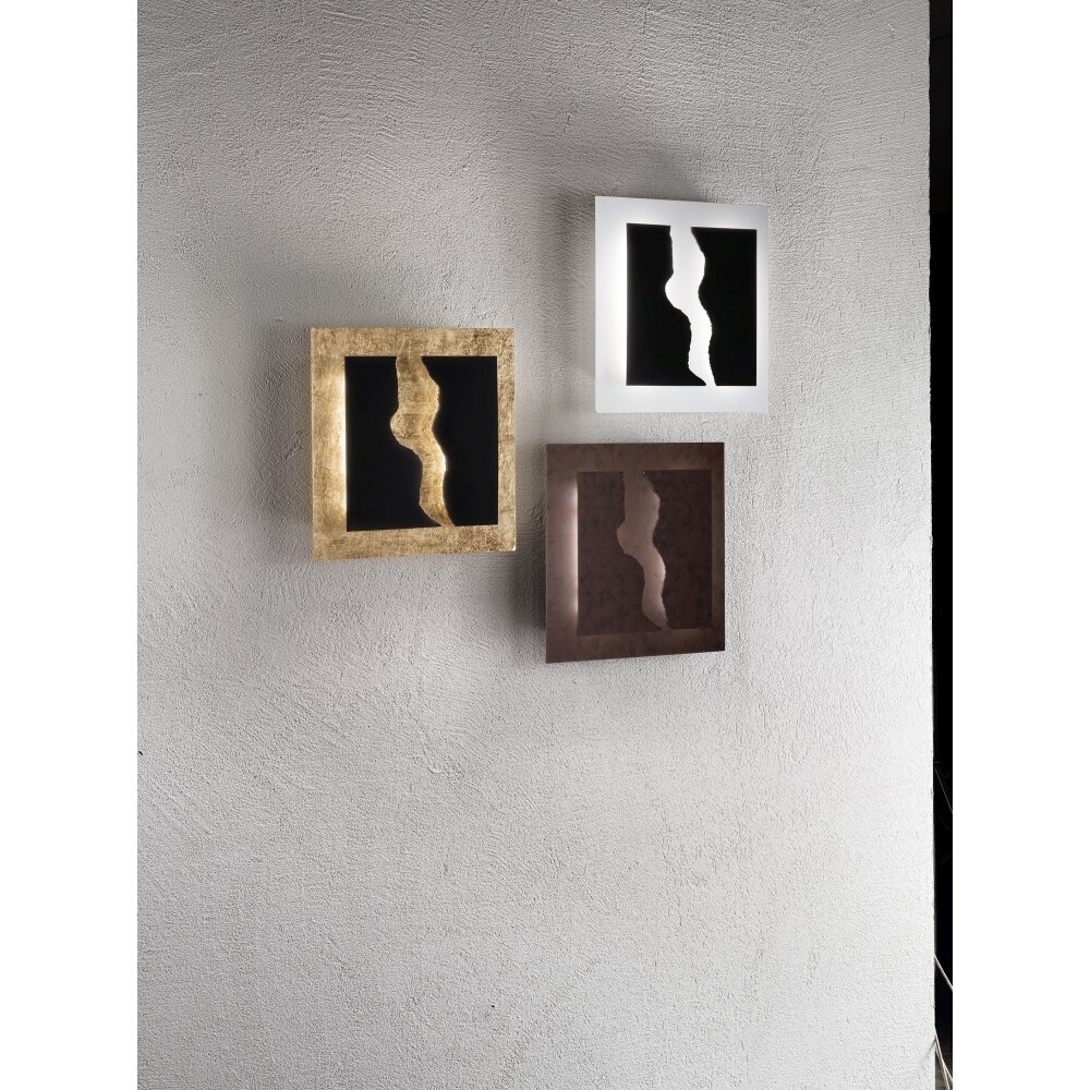 Fabas Luce Cles Wandleuchte LED Rostfarben, 1-flammig main product photo