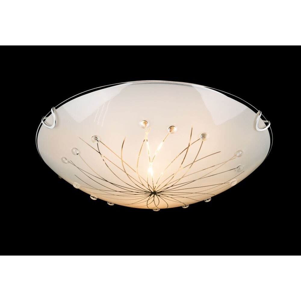 Globo CALIMERO Deckenleuchte Weiß, 2-flammig main product photo