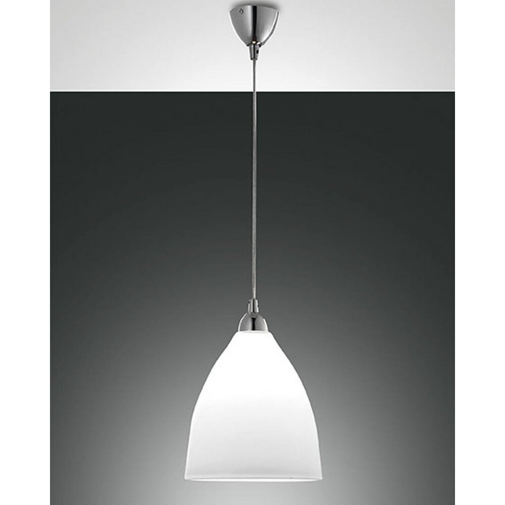 Fabas Luce PROVENZA Hängeleuchte Chrom, 1-flammig main product photo
