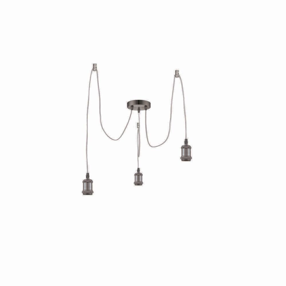 Globo OLIVER Hängeleuchte Schwarz, 3-flammig main product photo