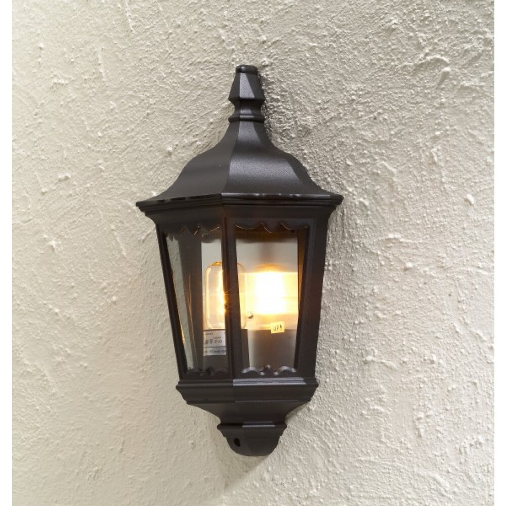Konstsmide Firenze Wandleuchte Schwarz, 1-flammig main product photo
