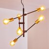 Coppet Pendelleuchte Schwarz-Gold, 6-flammig Coppet Pendelleuchte Schwarz-Gold, 6-flammig