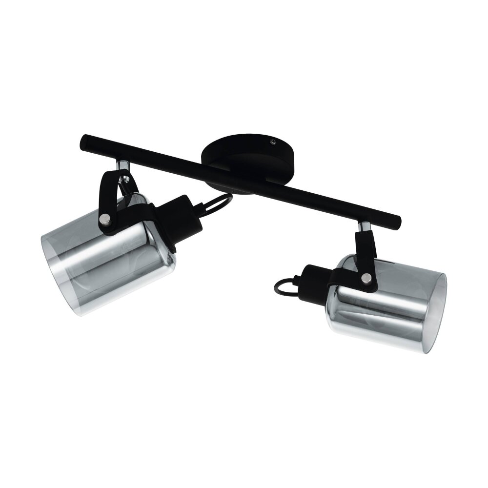 Eglo Leuchten BERREGAS Spot Chrom, Schwarz, 2-flammig main product photo