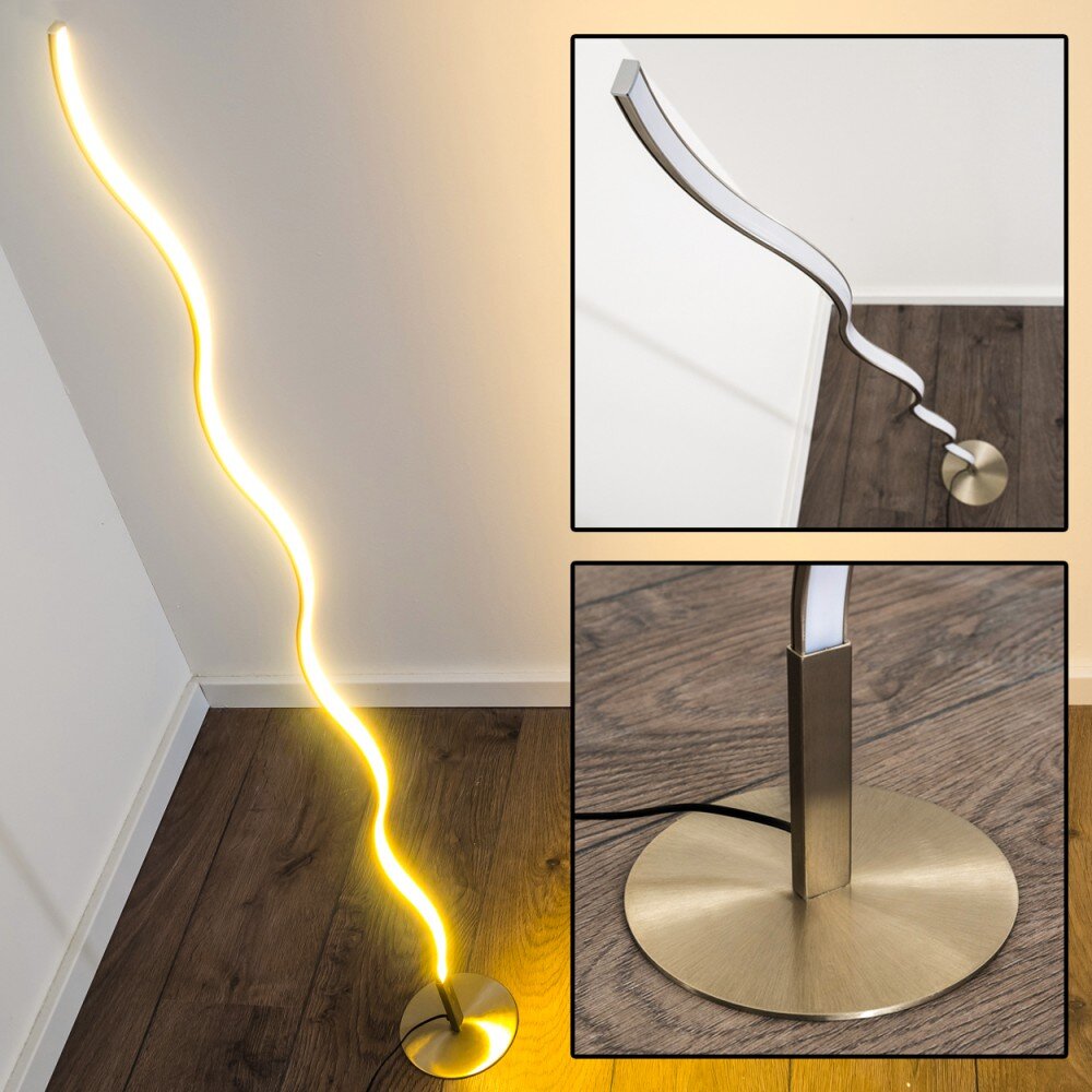 Dillon Stehlampe LED Nickel-Matt, 1-flammig main product photo