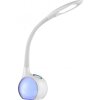Globo TARRON Tischleuchte LED Transparent, Klar, Weiß, 3-flammig