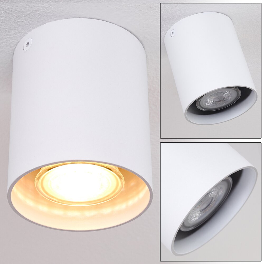 Awuna Deckenleuchte Weiß, 1-flammig main product photo