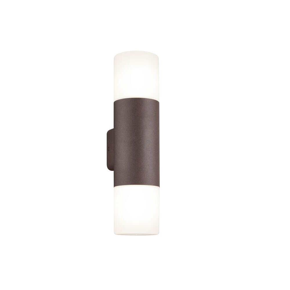 Trio Leuchten HOOSIC Außenwandleuchte Rostfarben, 2-flammig main product photo