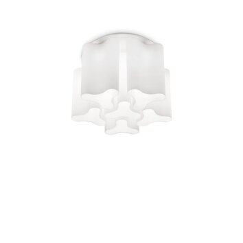 Ideal Lux COMPO  Deckenleuchte Weiß, 6-flammig