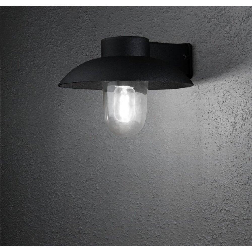 Konstsmide Mani Wandleuchte Schwarz, 1-flammig main product photo