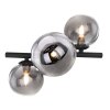 Globo RIHA Deckenleuchte LED Rauchfarben, 3-flammig Globo RIHA Deckenleuchte LED Rauchfarben, 3-flammig