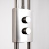 Watino Deckenfluter LED Nickel-Matt, 3-flammig