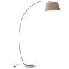 Brilliant Brok Bogenlampe Grau, 1-flammig