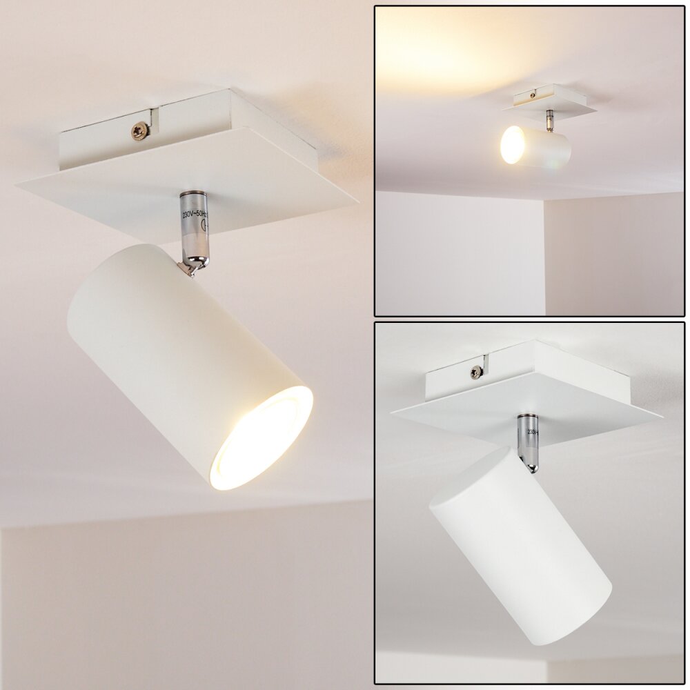 Zuoz Deckenleuchte Weiß, 1-flammig main product photo