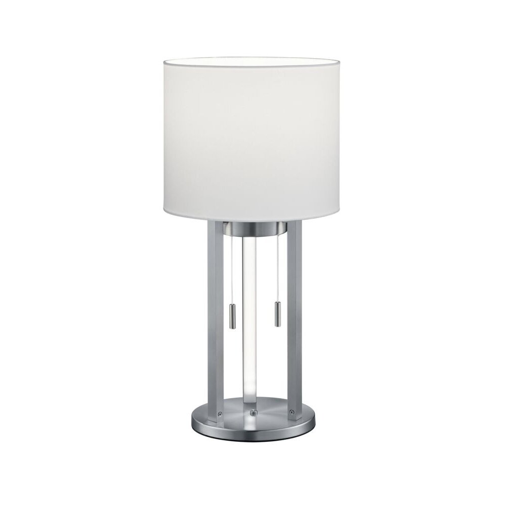 Trio Leuchten TANDORI Tischleuchte Nickel-Matt, 4-flammig main product photo