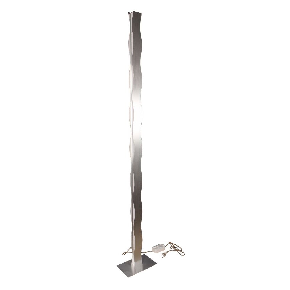 Lutec WAVE Stehleuchte Nickel-Matt, 3-flammig main product photo