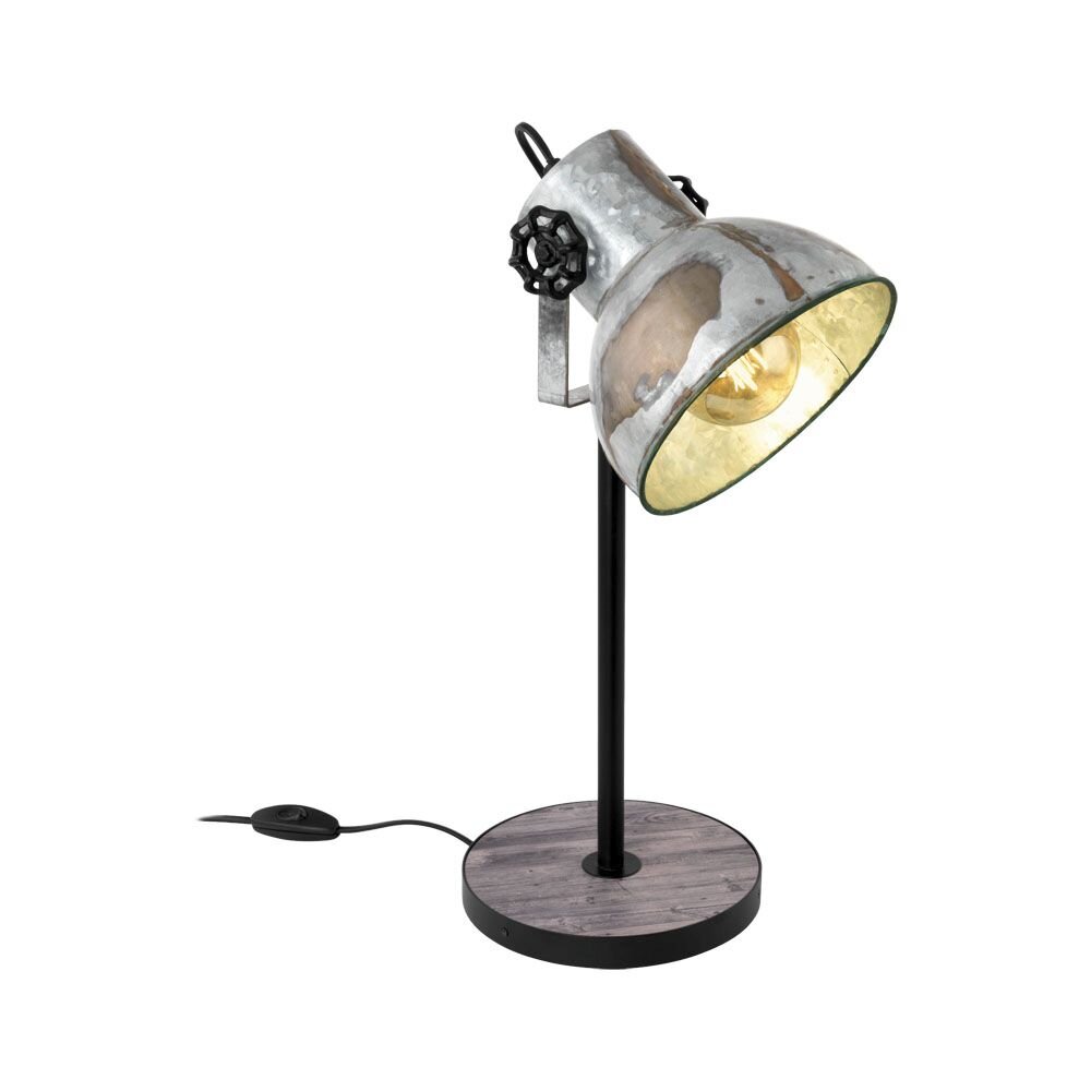 Eglo BARNSTAPLE Tischleuchte Braun, Schwarz, 1-flammig main product photo